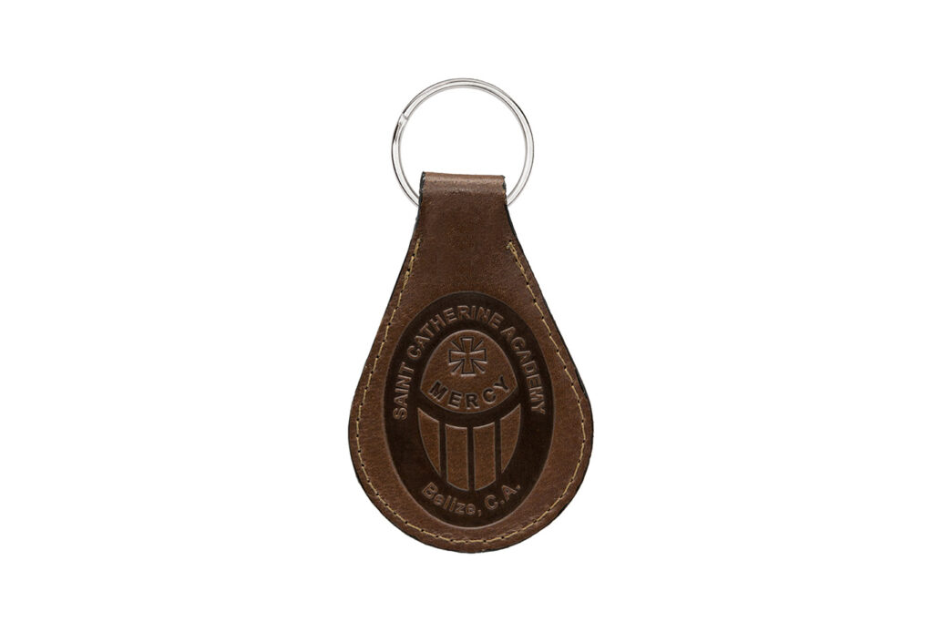keychain-leather