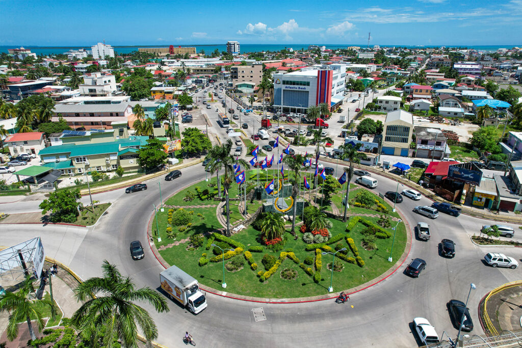 Flag Monument Belize 2