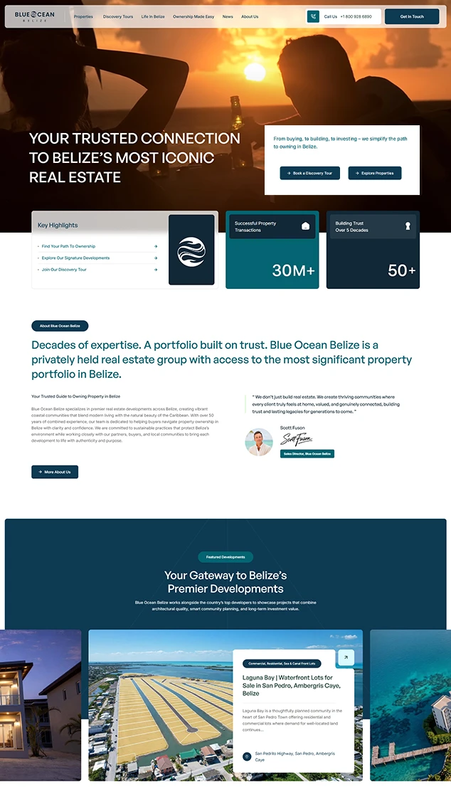 blueoceanbelize_website
