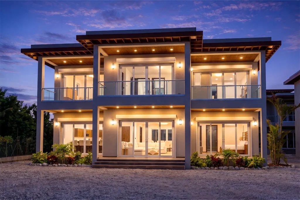 4 Bedroom Villas Twilight landscape